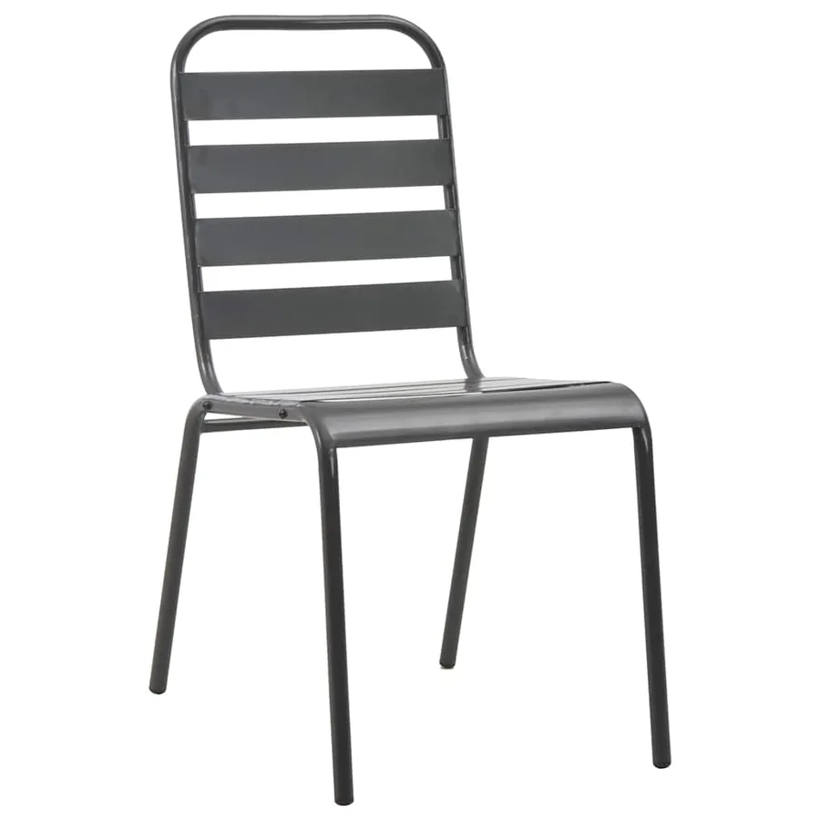 Ensemble de salle à manger pour jardin 9 pcs Anthracite - 6