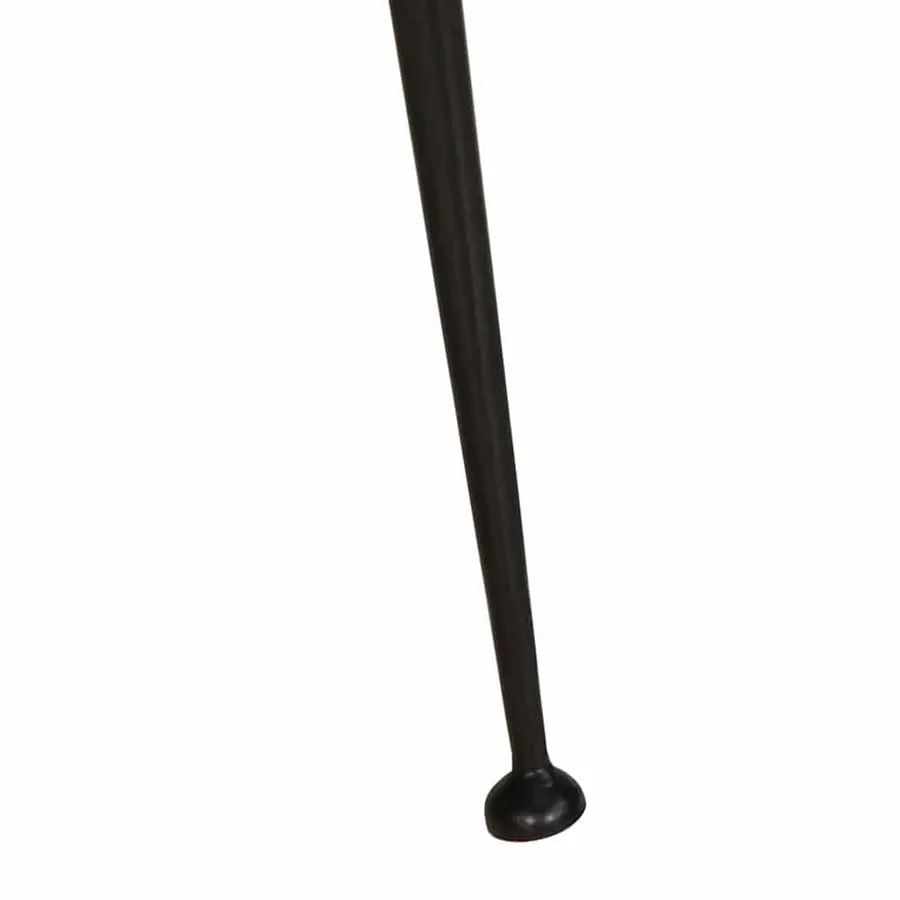 Table basse 3 pcs en bois d'ingénierie noir - 8