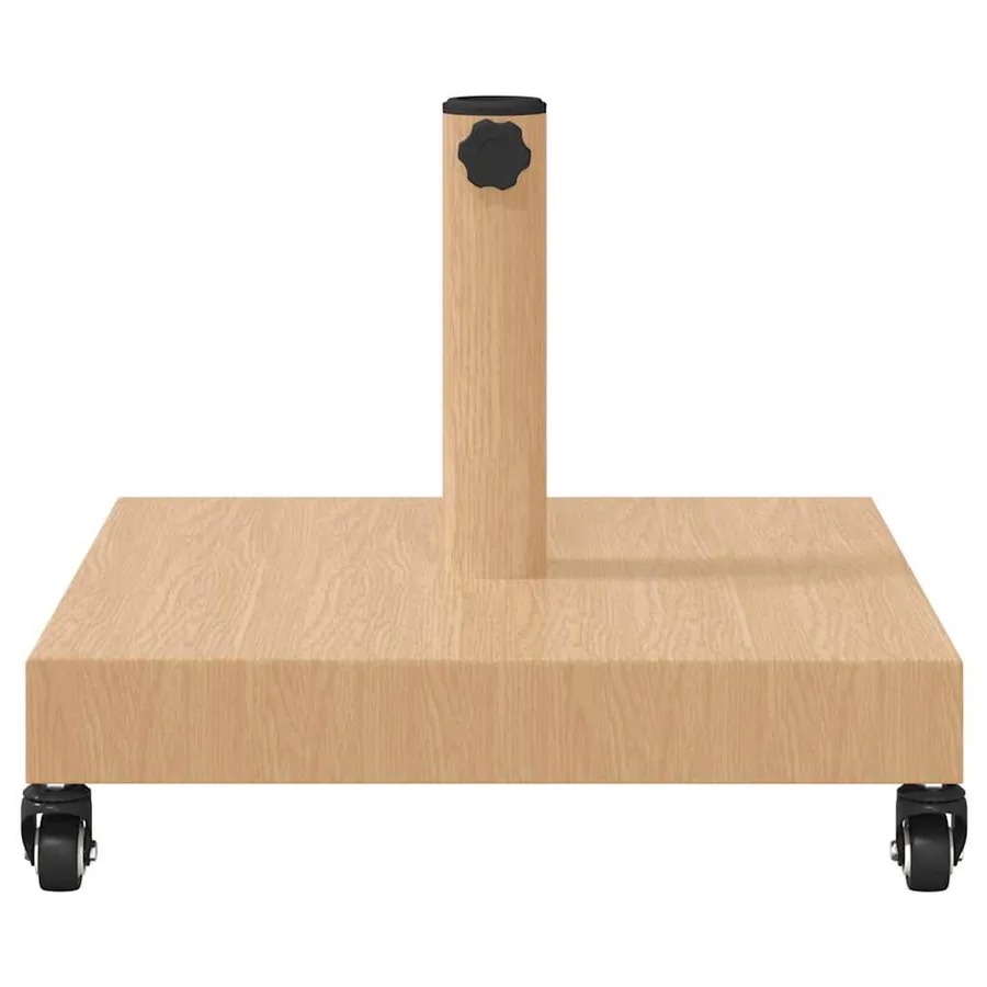 Pied de parasol Bois Clair 45 x 45 x 31,5 cm - 5