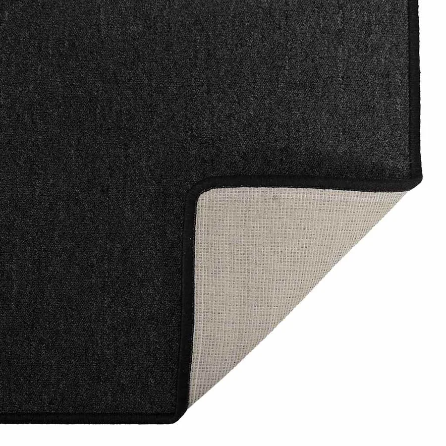 Tapis Couloir Anthracite 100 x 300 cm 100% Polypropylène - 5