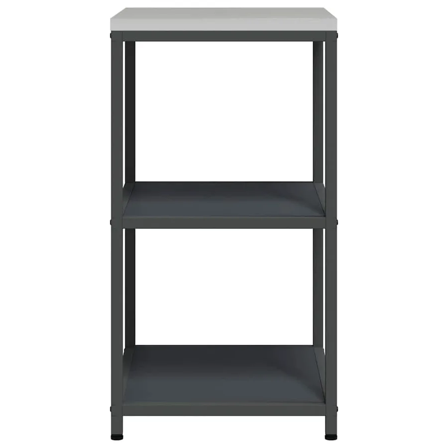Rangement de cuisine HATTEM Anthracite 60 x 50 x 92 cm Acier - 9