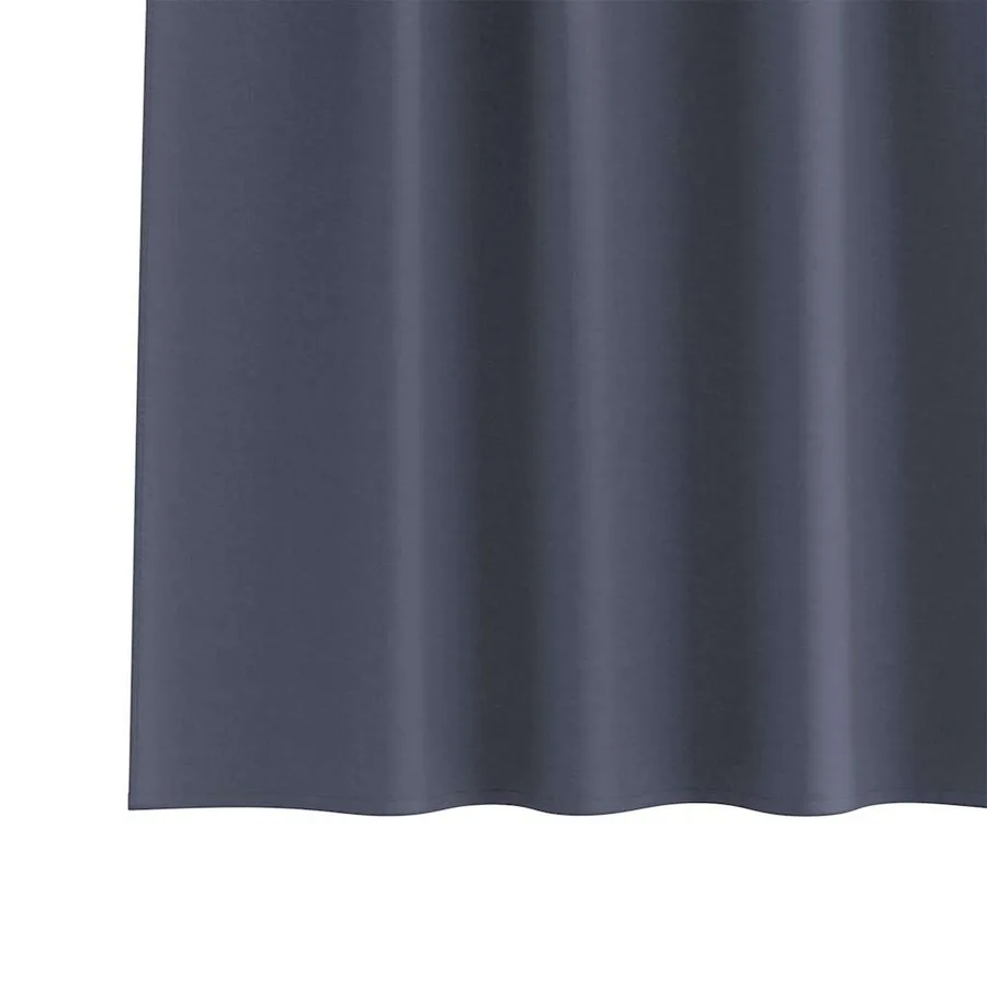 Rideaux occultants avec anneaux 2 pcs Anthracite 260 x 140 cm - 6