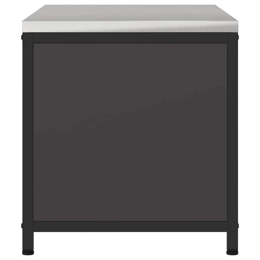 Rangement de cuisine HATTEM Noir 90 x 50 x 53 cm Acier - 10