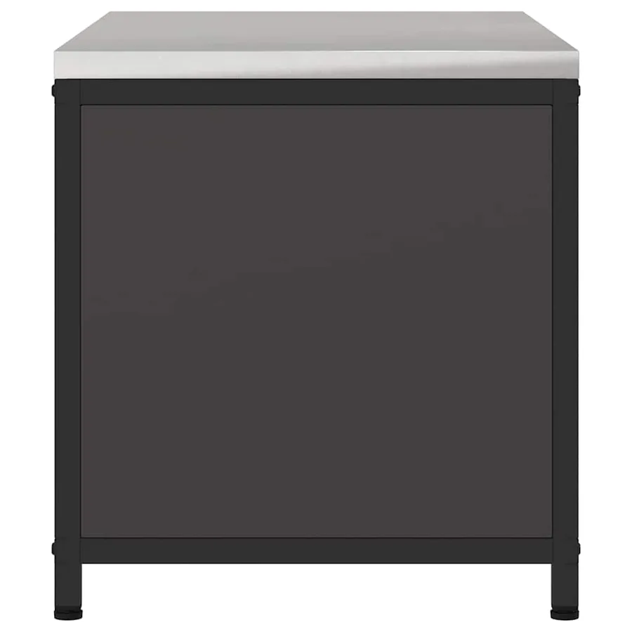 Rangement de cuisine HATTEM Noir 90 x 50 x 53 cm Acier - 11