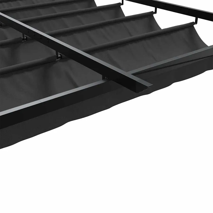 Pavillon 400 x 300 x 200 cm Anthracite Polyester - 7