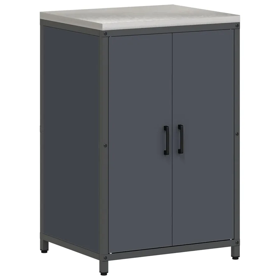 Ensemble de rangement cuisine HATTEM 3 pcs Anthracite - 7