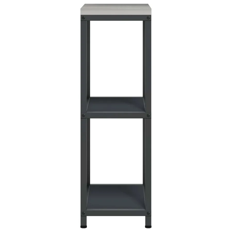 Rangement de cuisine HATTEM Anthracite 30 x 50 x 92 cm Acier - 6