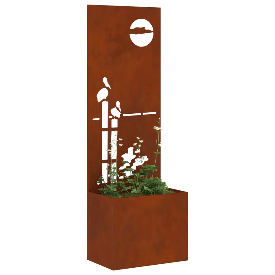 Écran de confidentialité de jardin Rouillé 50 x 32 x 150 cm - 3