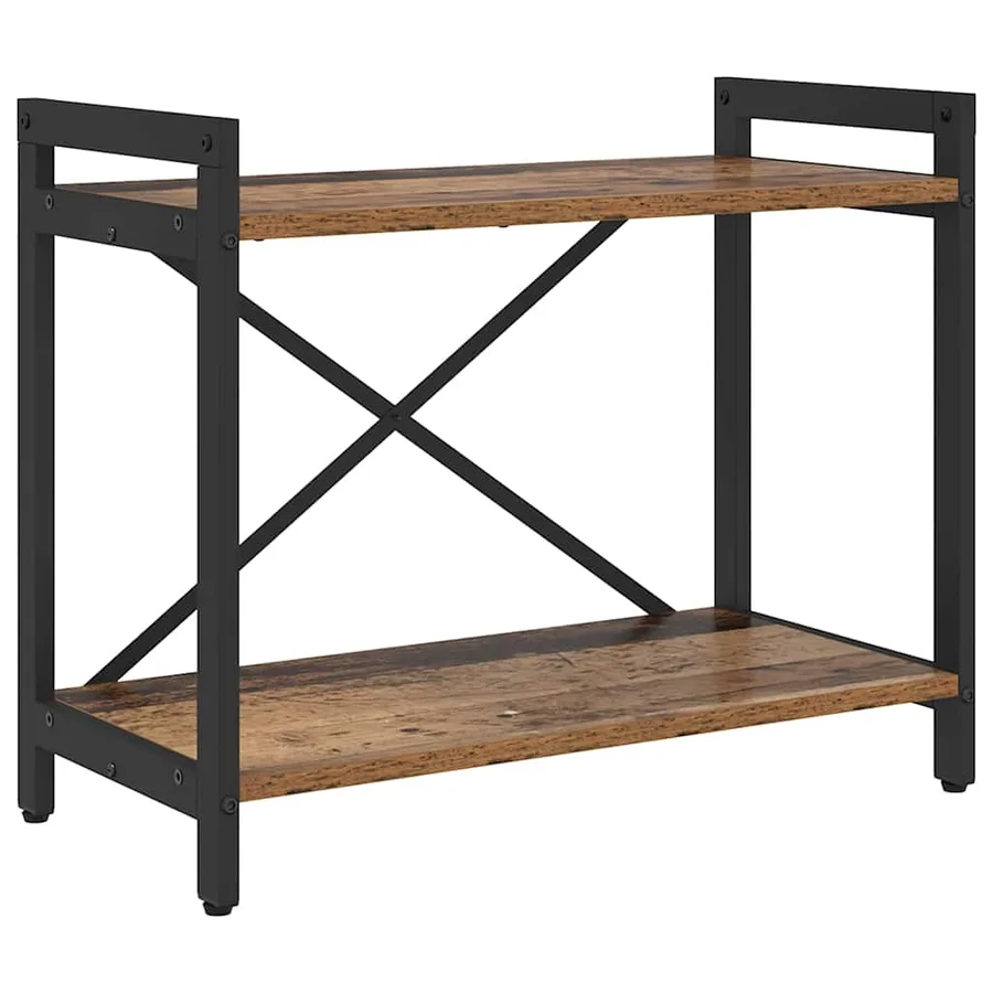 Étagère Bois ancien 60 x 30 x 50 cm Bois d'ingénierie - 2