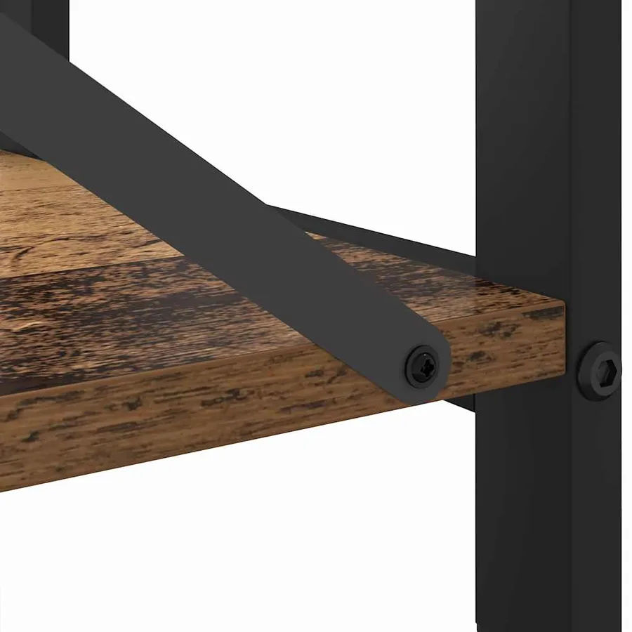 Étagère Bois ancien 60 x 30 x 50 cm Bois d'ingénierie - 9