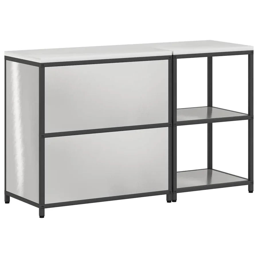 Ensemble de rangement cuisine HATTEM 2 pcs Argenté - 11