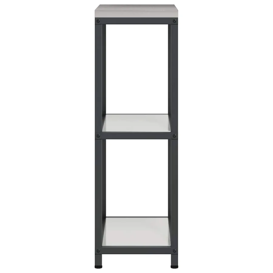 Rangement de cuisine HATTEM Argenté 30 x 50 x 92 cm Acier - 7