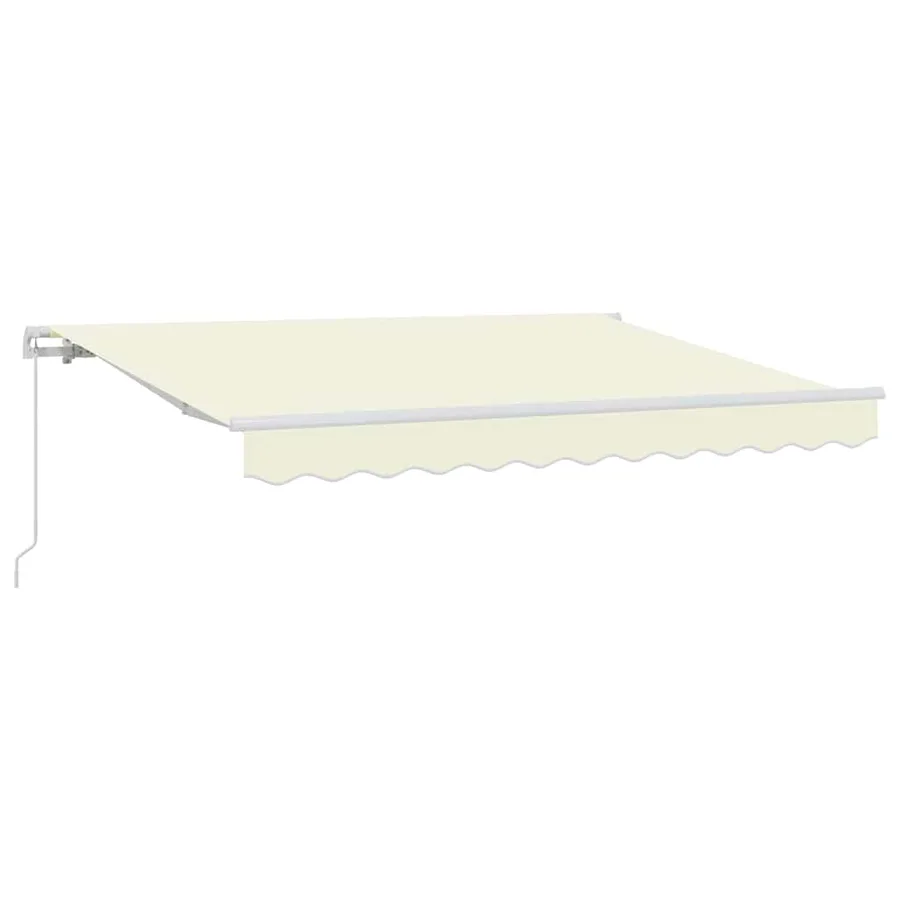 Auvent Rétractable Crème 250 x 200 cm tissu - 2