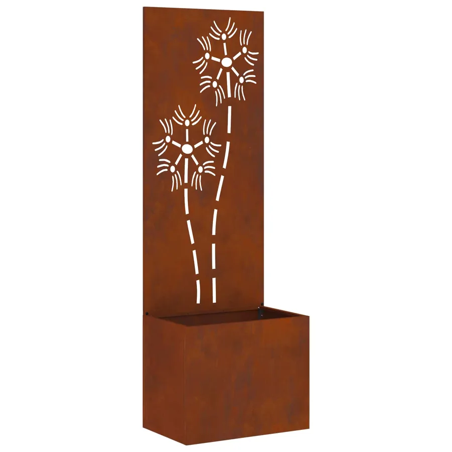 Écran de confidentialité de jardin Rouillé 50 x 32 x 150 cm - 2