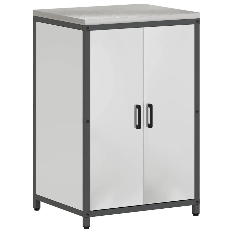 Rangement de cuisine HATTEM Argenté 60 x 50 x 92 cm Acier - 2