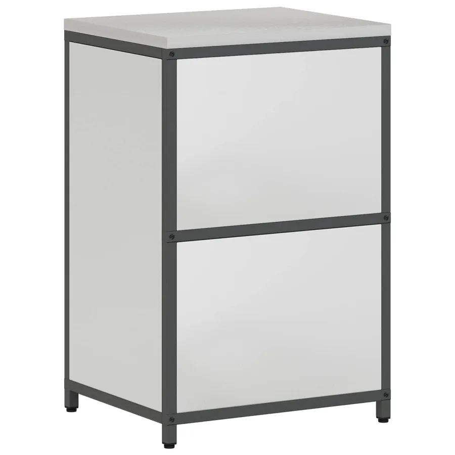 Rangement de cuisine HATTEM Argenté 60 x 50 x 92 cm Acier - 9