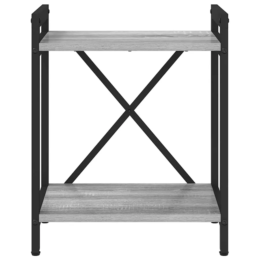 Étagère Sonoma gris 40 x 30 x 50 cm Bois d'ingénierie - 5