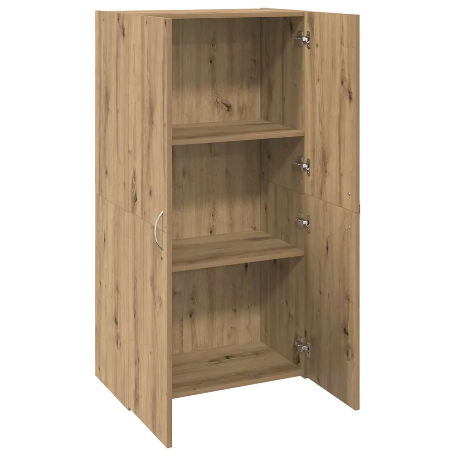 Cabinet de Bureau Chêne artisanal 60 x 32 x 115 cm - 5