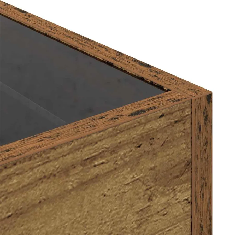 Table basse Bois ancien 40 x 40 x 30 cm Bois d'ingénierie - 12