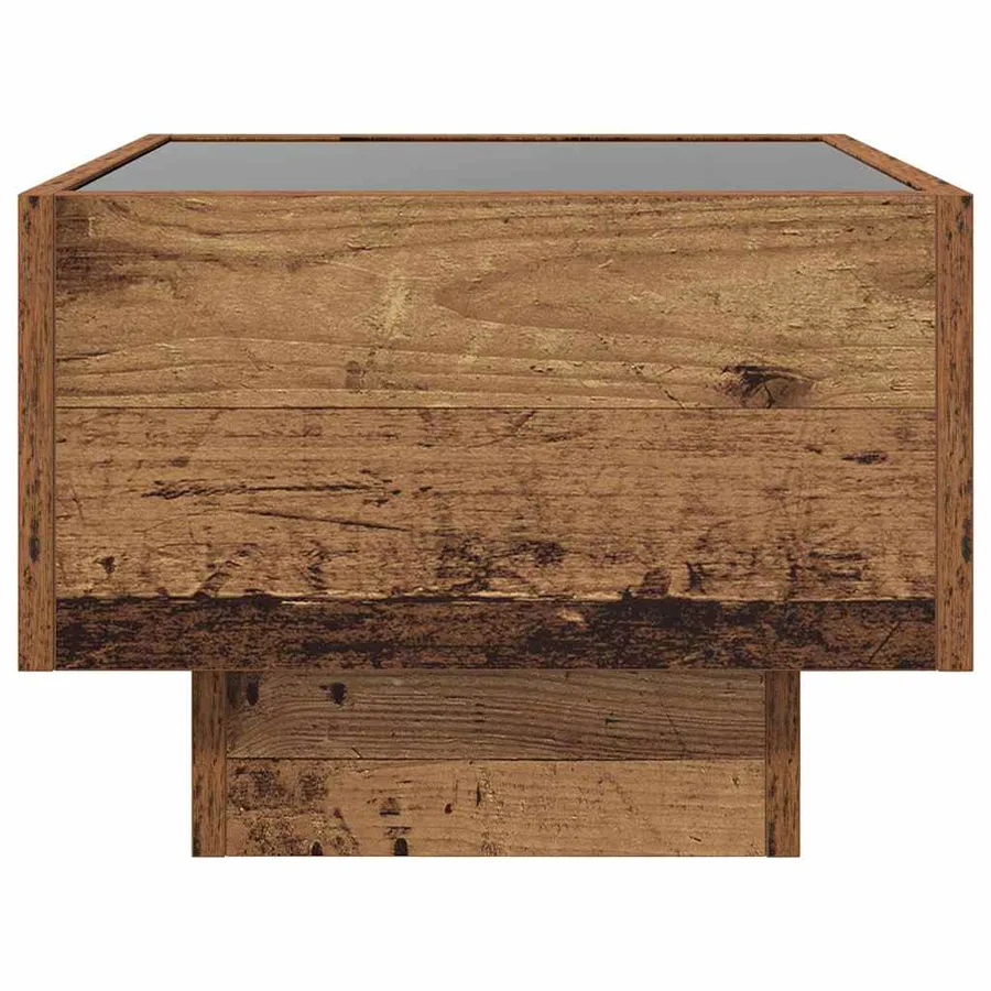 Table basse Bois ancien 40 x 40 x 30 cm Bois d'ingénierie - 9