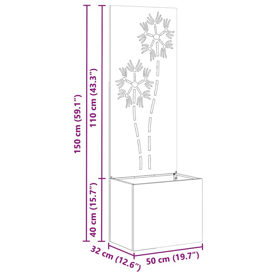 Écran de confidentialité de jardin Vert olive 50 x 140 cm - 11