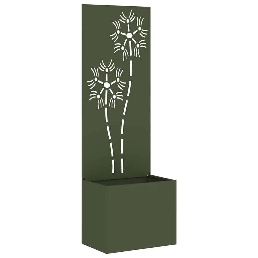 Écran de confidentialité de jardin Vert olive 50 x 140 cm - 2