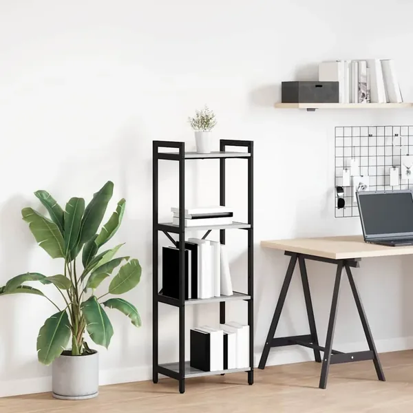 Étagère Sonoma gris 40 x 30 x 119 cm Bois d'ingénierie