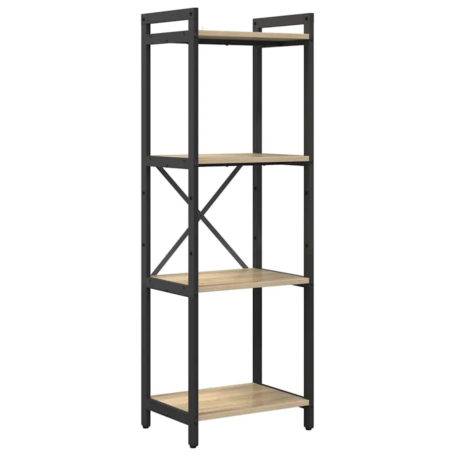 Étagère Chêne Sonoma 40 x 30 x 119 cm Bois d'ingénierie - 2