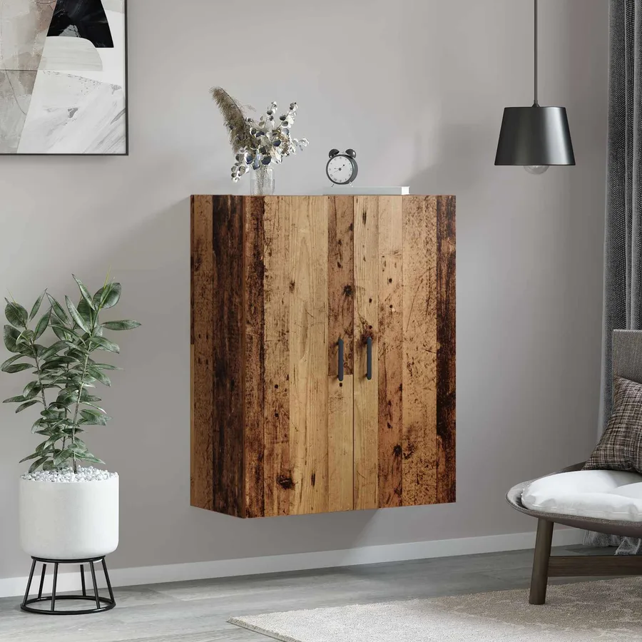 Meuble mural Bois ancien 69,5 x 34 x 90 cm Bois d'ingénierie - 4