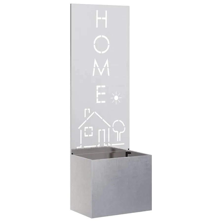 Écran de confidentialité de jardin Fretwork Argent 50 x 150 cm - 2