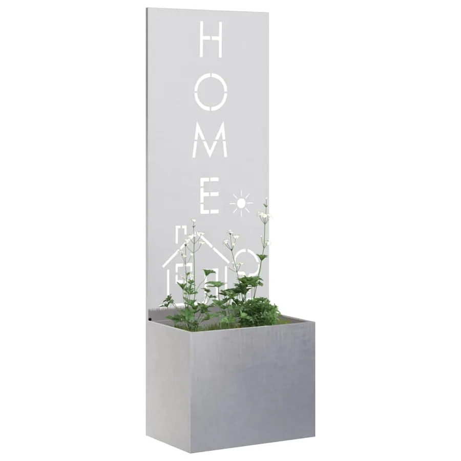 Écran de confidentialité de jardin Fretwork Argent 50 x 150 cm - 3