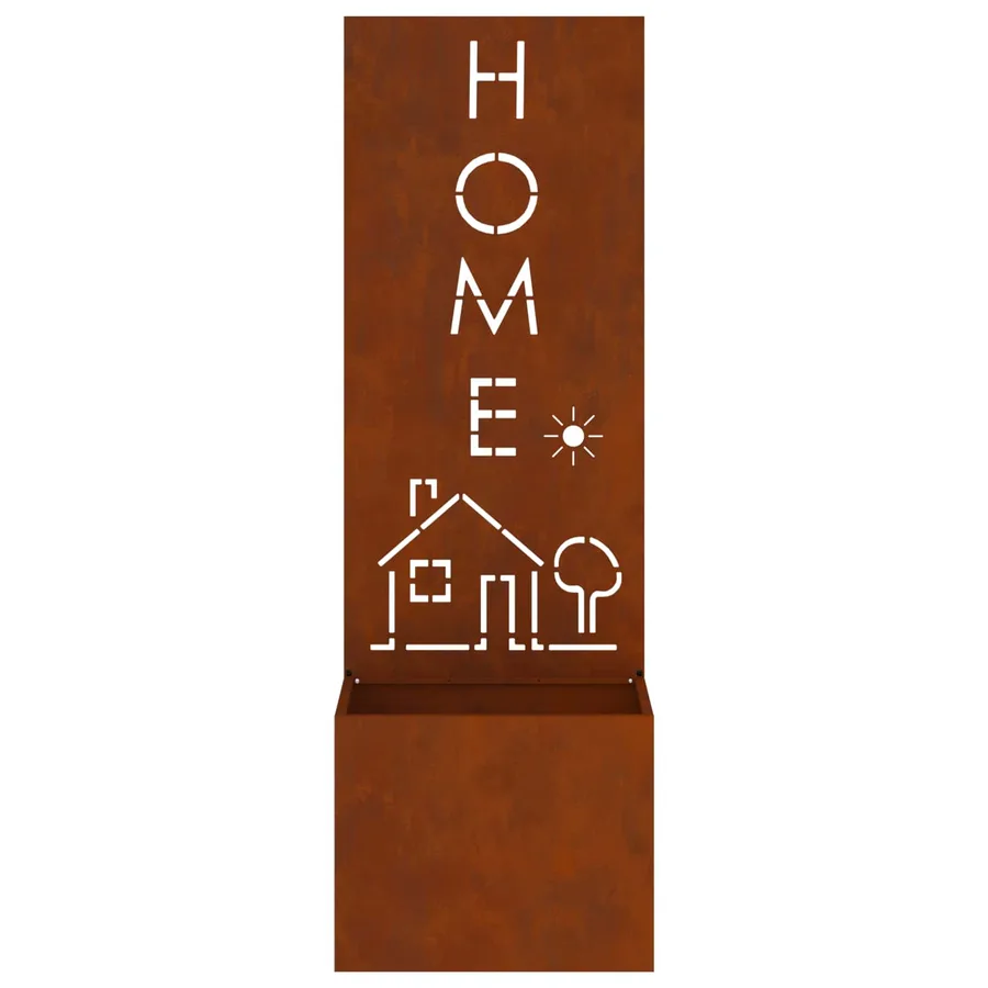 Écran de confidentialité de jardin Fretwork Rouillé 50 x 150 cm - 6