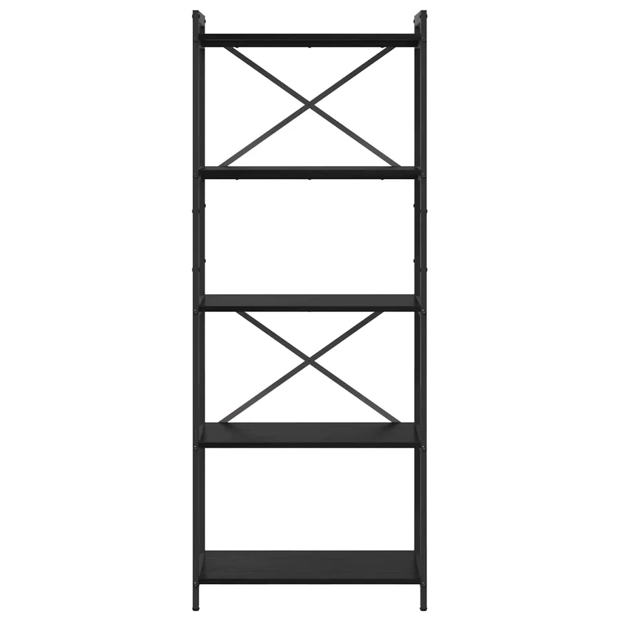 Étagère Chêne noir 60 x 30 x 155 cm Bois d'ingénierie - 3