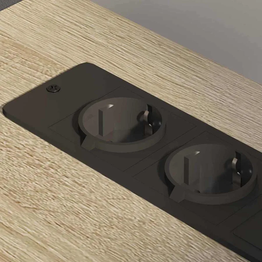 Cabinet avec Station de Charge Chêne Sonoma 76 x 41 x 72 cm - 5