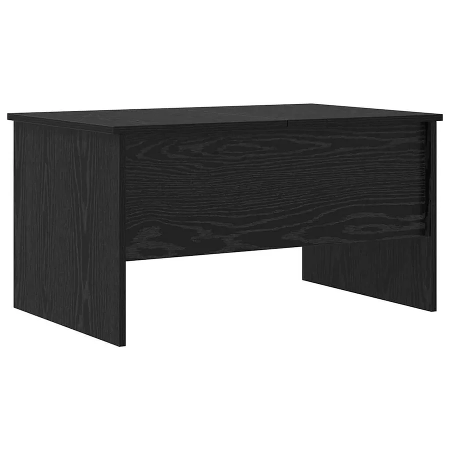 Table basse Chêne noir 102 x 50,5 x 46,5 cm Bois d'ingénierie - 2