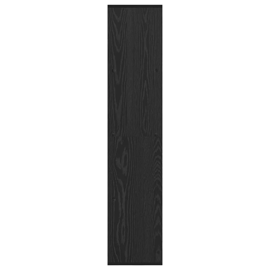 Bibliothèque Chêne noir 137,5 x 29 x 137,5 cm Bois d'ingénierie - 6