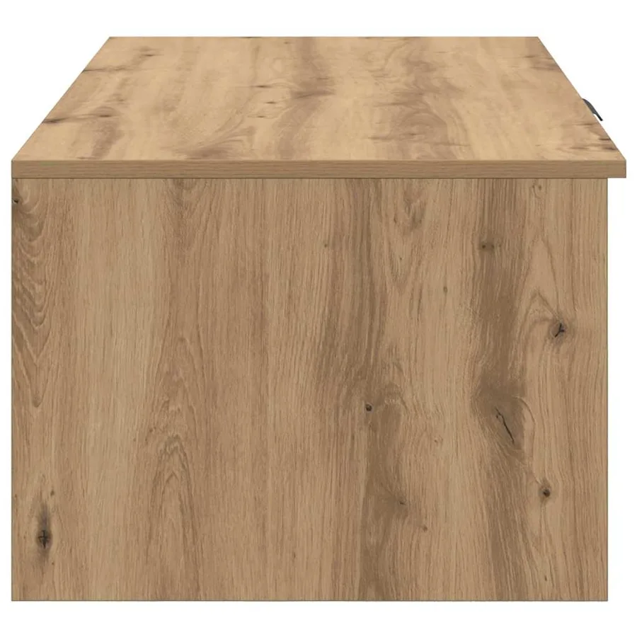 Table basse Chêne artisanal 102 x 50 x 36cm Bois d'ingénierie - 7