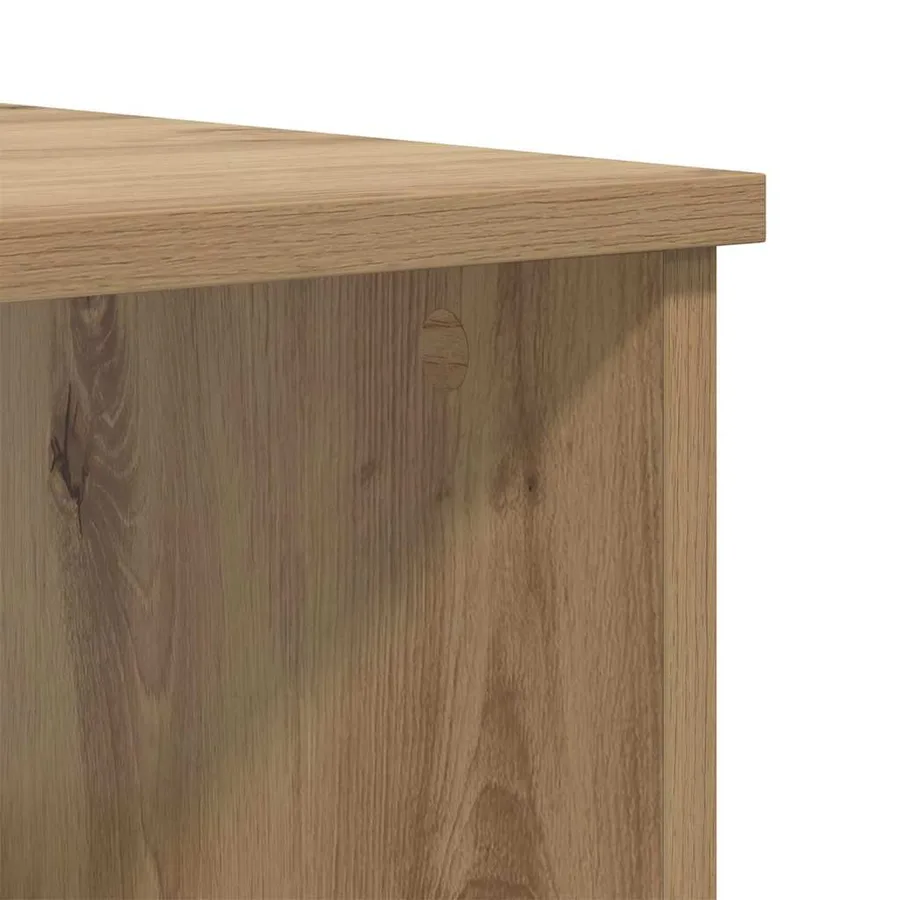 Table basse Chêne artisanal 102 x 50 x 36cm Bois d'ingénierie - 9
