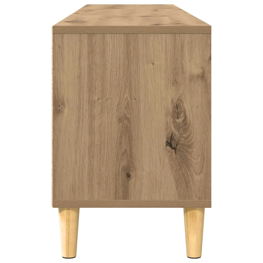 Meuble TV 150 x 30 x 45 cm Chêne artisanal Bois d'ingénierie - 7