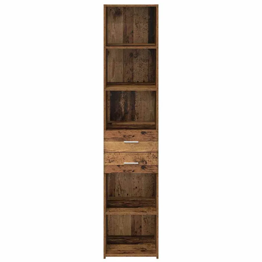 Haut Armoire Bois Ancien 40 x 42,5 x 185 cm Bois d'ingénierie - 6