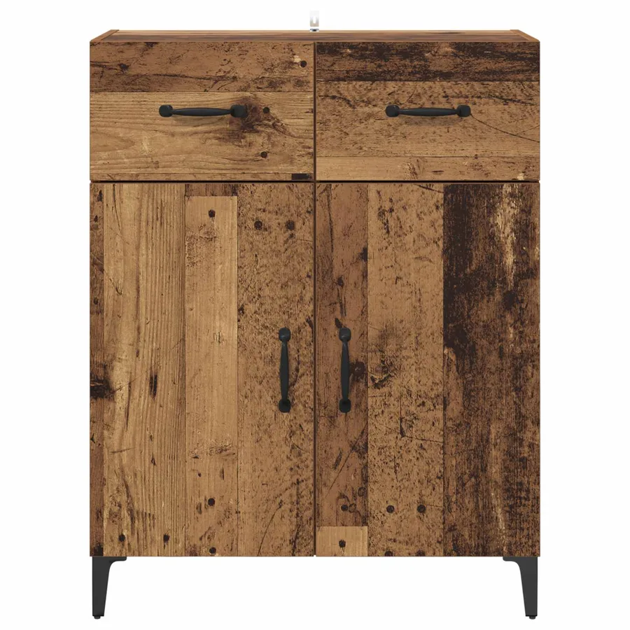 Buffet Bois ancien 69,5 x 34 x 90 cm Bois d'ingénierie - 6