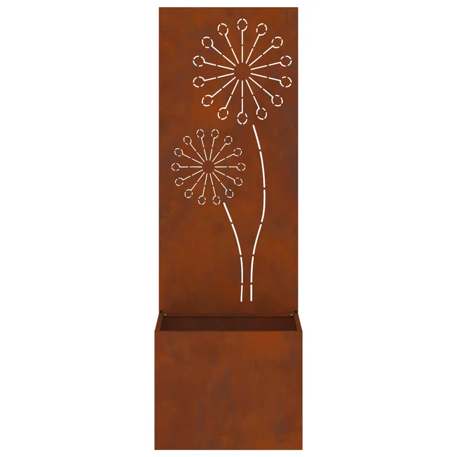 Écran de confidentialité de jardin Fretwork Rouillé 50 x 150 cm - 6