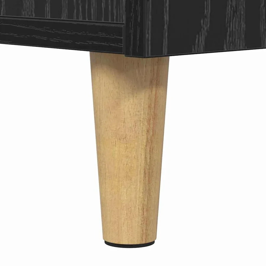 Cabinet de chevet avec tiroir 2 pcs Chêne noir 40 x 35 x 47 cm - 11