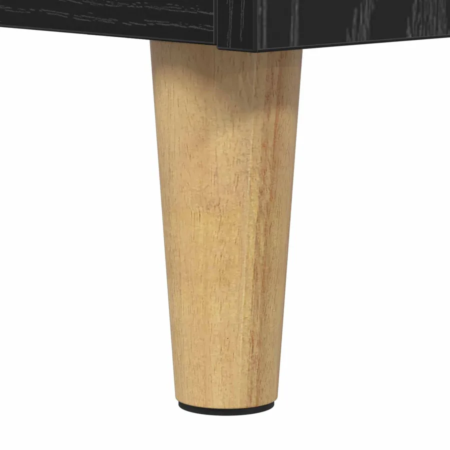 Buffet Chêne noir 34,5 x 34 x 90 cm Bois d'ingénierie - 11