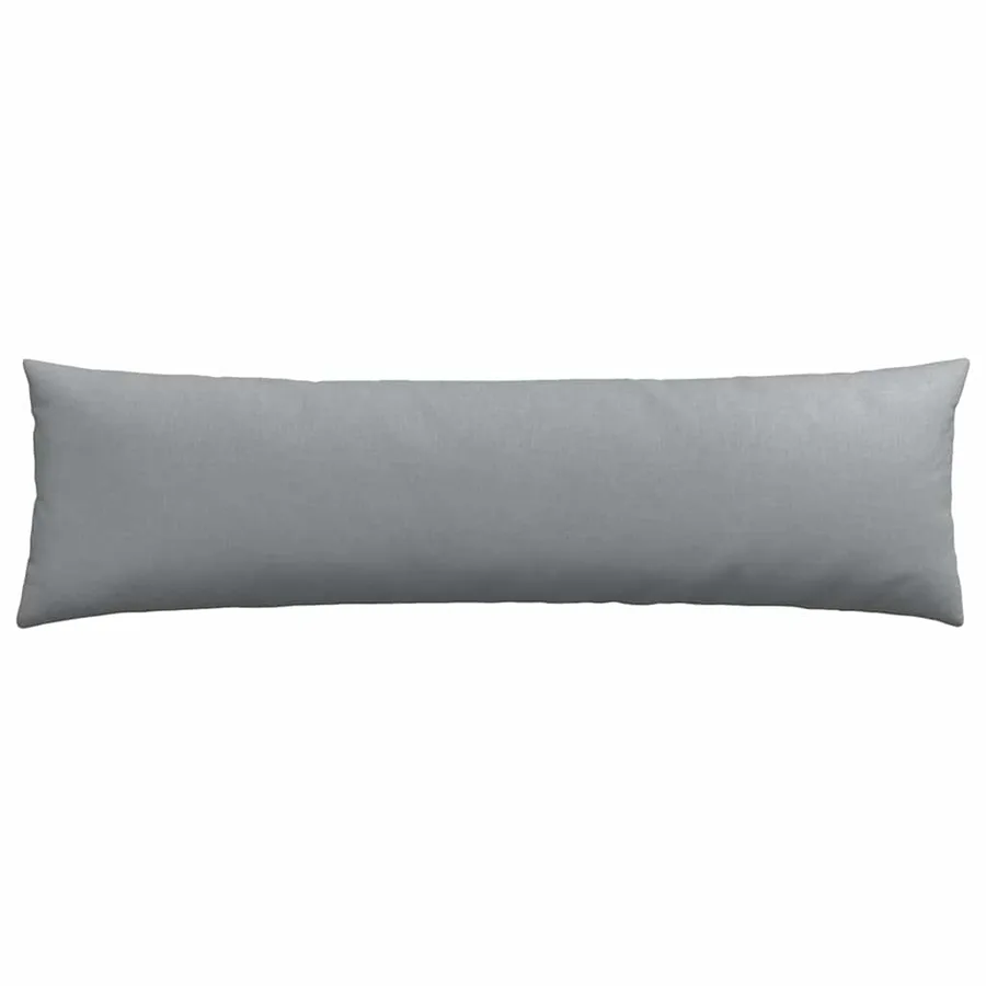Coussins de canapé 2 pcs Gris clair 145 x 40 cm tissu - 6