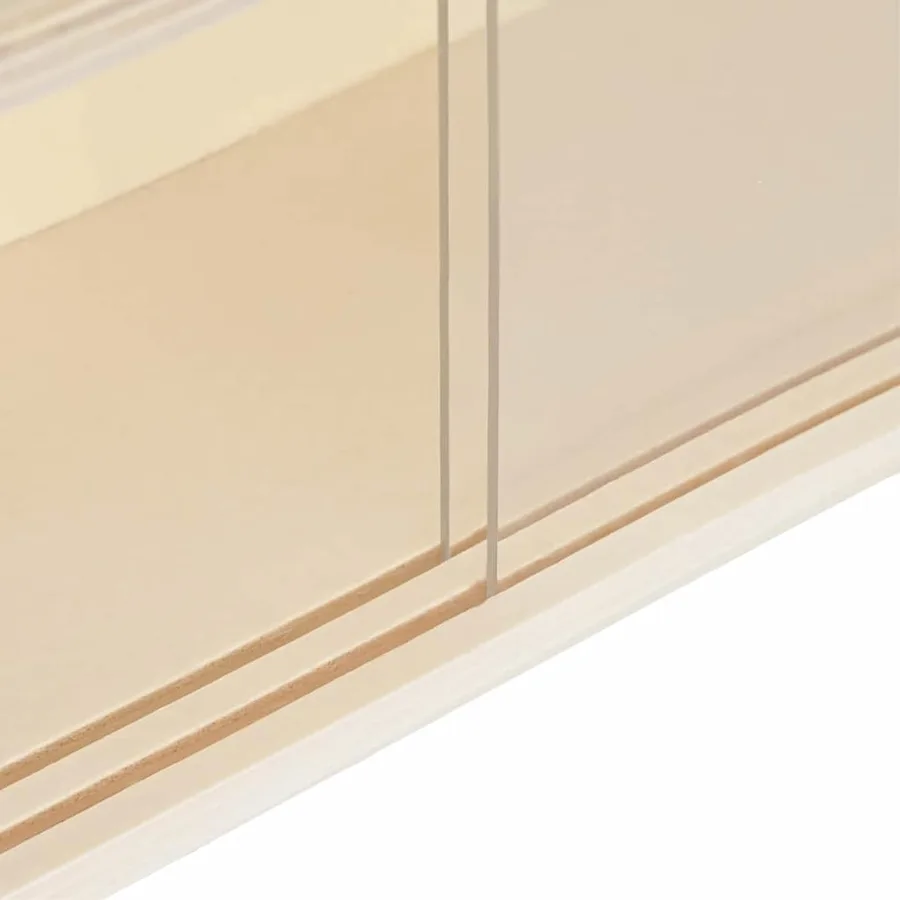 Vitrine Murale avec étagère Beige 60 x 8,5 x 54 cm Contreplaqué - 9