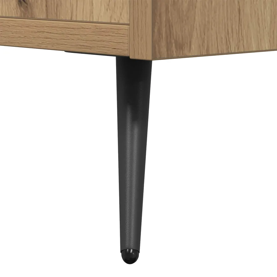 Meuble TV 150 x 30 x 50 cm chêne artisanal Bois d'ingénierie - 8