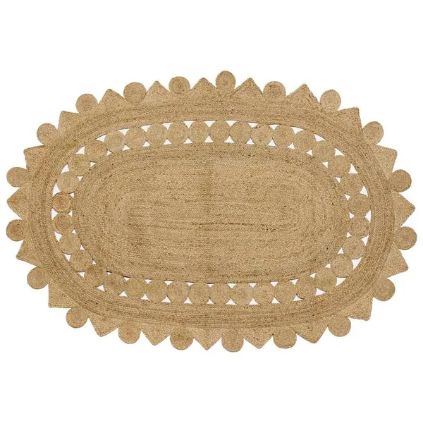 Tapis de surface Naturel 205 x 305 cm Jute