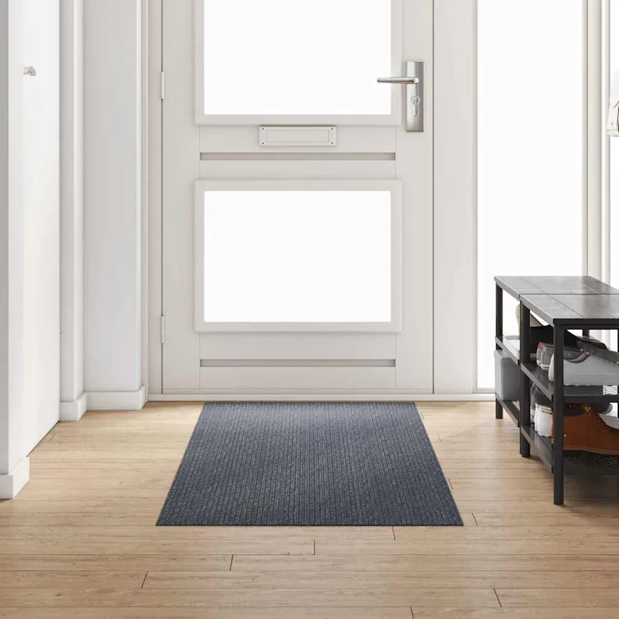 Tapis Couloir Gris 80 x 250 cm tissu