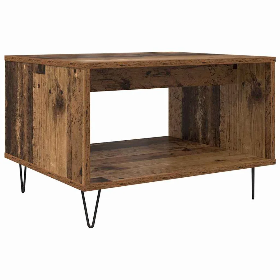 Table basse Bois ancien 60 x 50 x 40 cm Bois d'ingénierie - 7